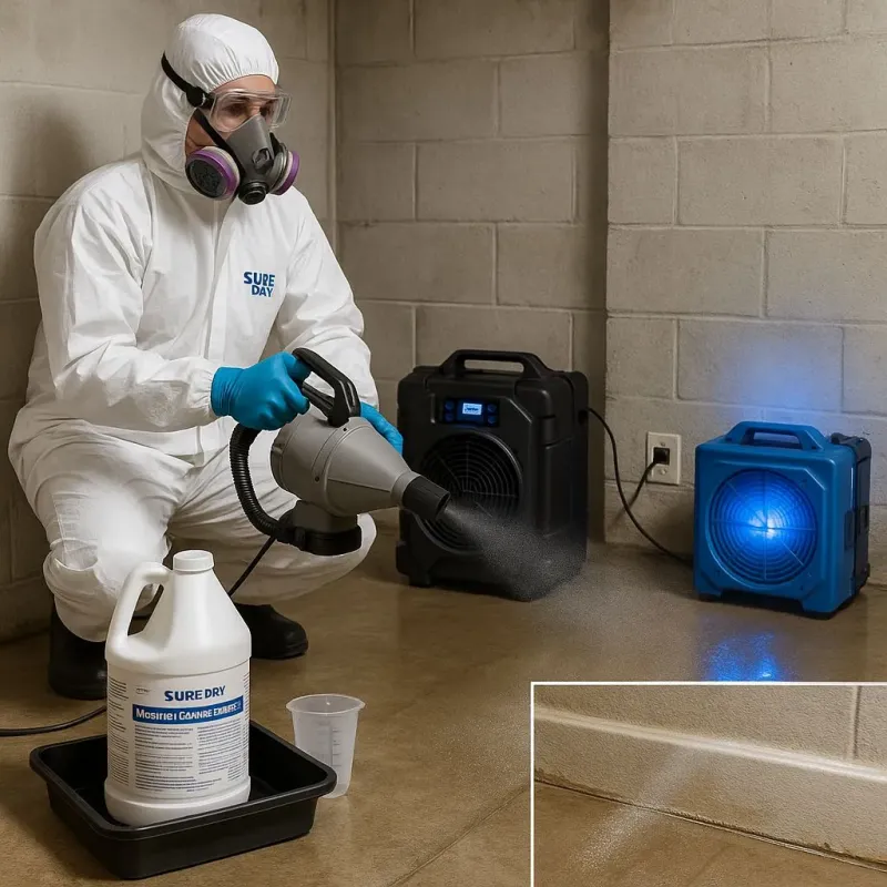 Sanitization and Odor Removal process in Peralta, NM