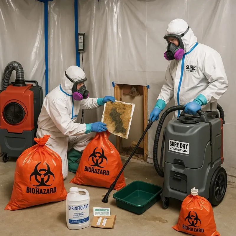 Contaminated Water Handling Protocols process in Peralta, NM