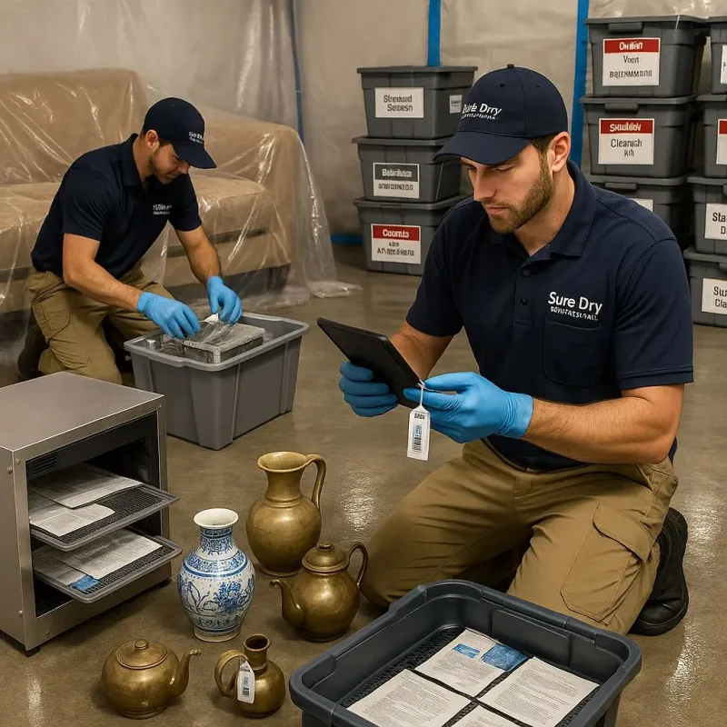 Content Protection and Restoration process in Peralta, NM